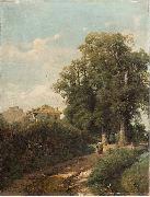 Eugenio Gignous The Environs of Milan china oil painting artist
